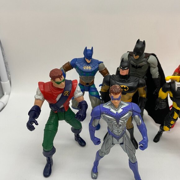 Vintage Lot of DC Comics Batman Action Figure Toys - Picture 2 of 6